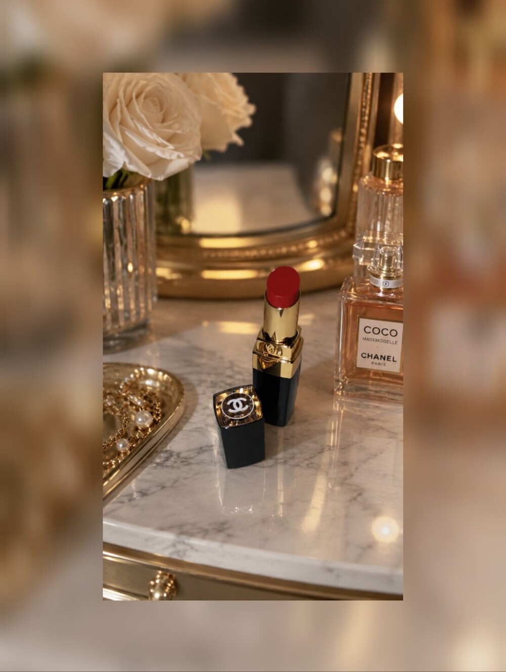 Chanel Rouge Coco Flash Hydrating Lipstick 170 Romance New